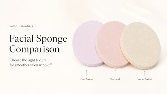 Facial Sponge Comparison for Smoother Salon Wipe-Off