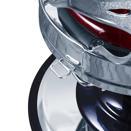 Vintage Red × Silver Frame