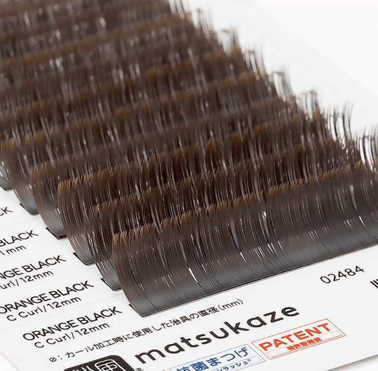 NUMERO Color Matte Flatlash ORANGE BLACK