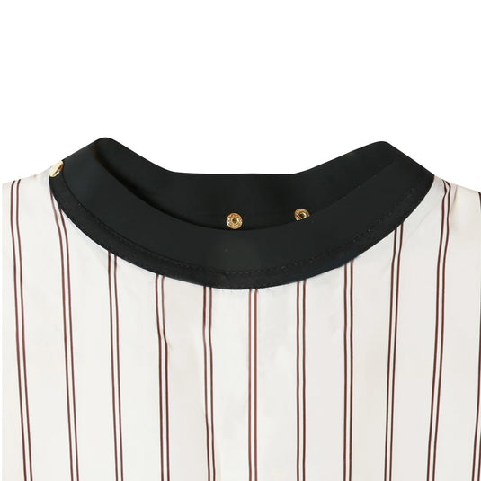 GRIMSTEADS Sleeveless Cut Cloth Vintage Stripes