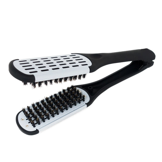 Ceramic Straightener Brush CS-19H04