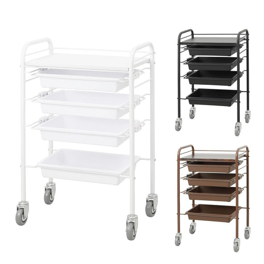 Utility Wagon SP 5BOX (Wheel Caster Model / Main Body Pre-Assembled) — Available in 3 Colors