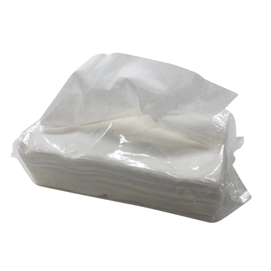 Shampoo Face Sheets – 100% Viscose Rayon (Pack of 100)