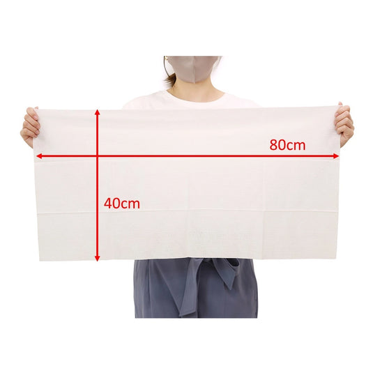 Disposable towels 80 x 40 cm (50 sheets)