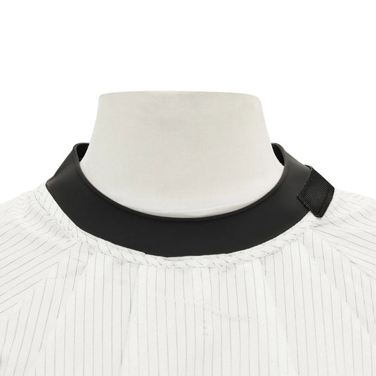 Anti-static reinforced cut cloth (fits snug around the neck)