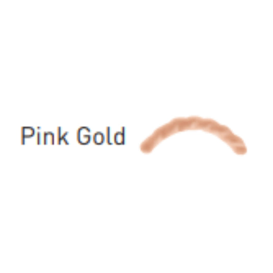 Capri Twist Bar 1x7mm Pink Gold (50pcs)