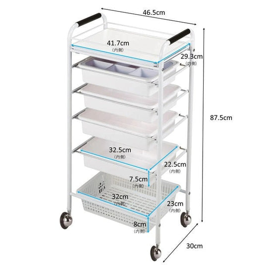 C119 Standard Trolley (Made in Japan, Pre-Assembled) – Available in 5 Colors