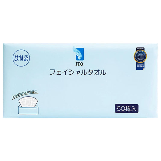 ITO Facial Towel (Approx. 200 × 185 mm / 60 Sheets)