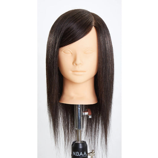 Cutting Wig “Sue†– Training Mannequin (100% Human Hair)