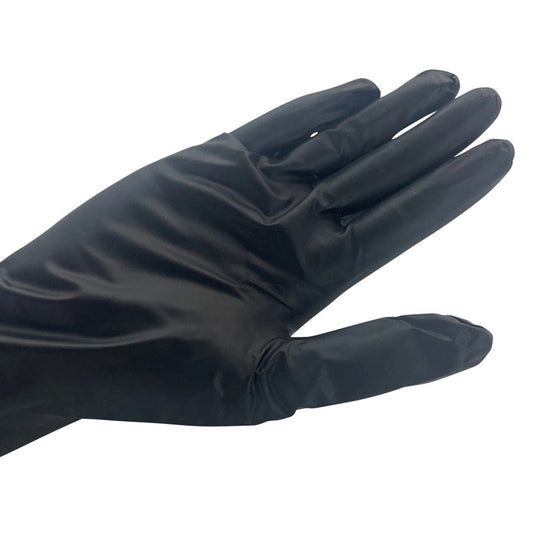Professional Nitrile Gloves Black (Box of 100)