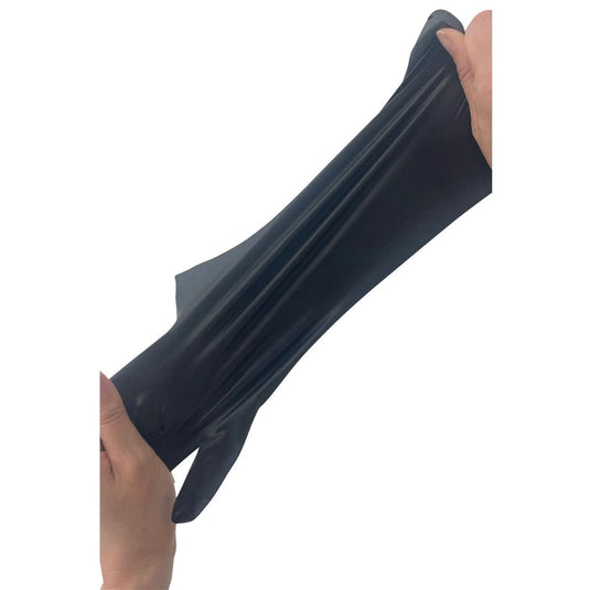 Professional Nitrile Gloves Black (Box of 100)