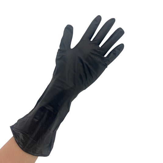Professional Nitrile Gloves Black (Box of 100)