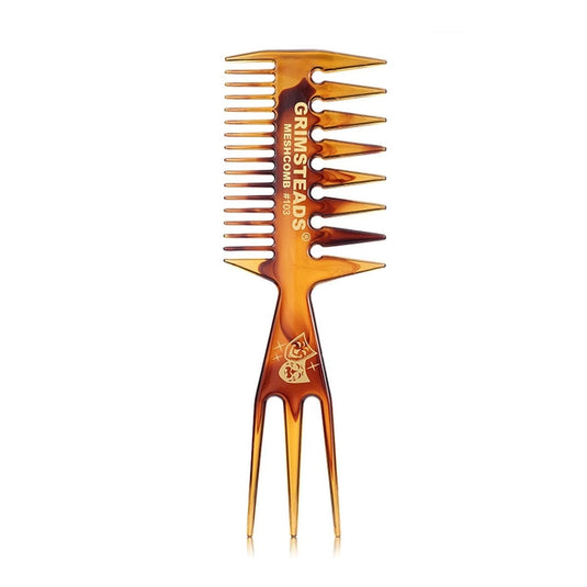 3-Way Mesh Comb (#103) 20.5cm / 7cm