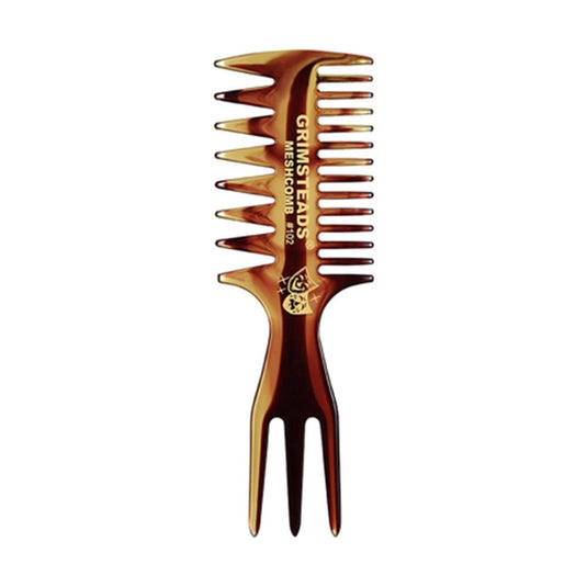 3-Way Mesh Comb (#102) 15.5cm / 5cm