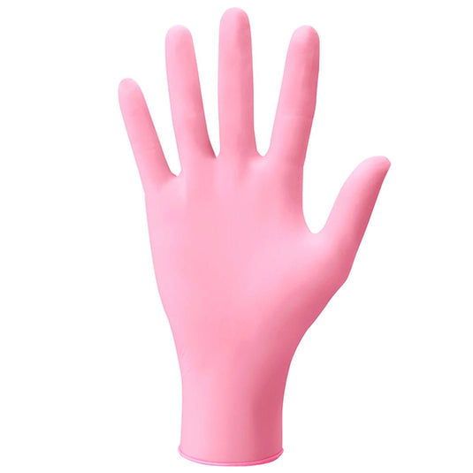 No.8850 Nitrilst Pink Gloves (100 pcs) – Available in 4 Sizes