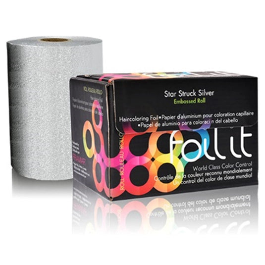 Emboss Roll Star Stack Silver (12 cm × 100 m)