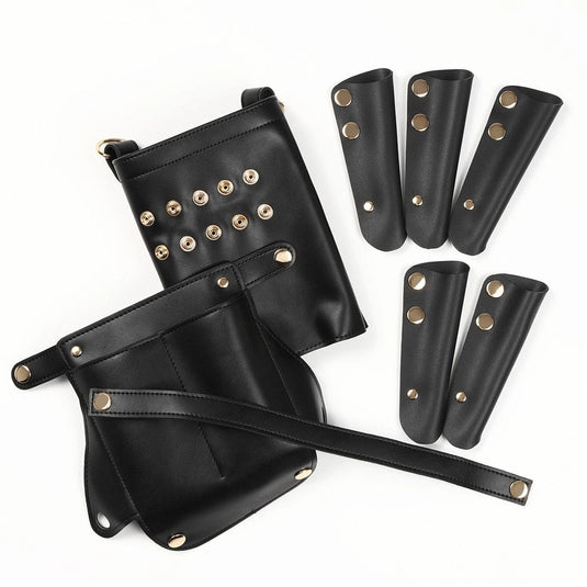 Black with Gold Hardware