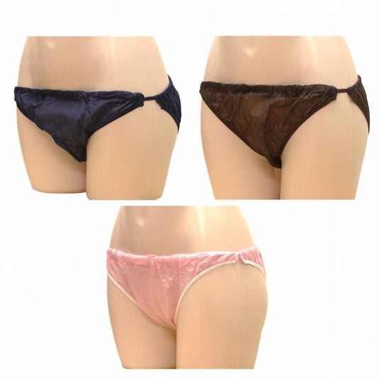Slide Paper Shorts (Gathered Type), Pack of 100 (3 Colours Available)