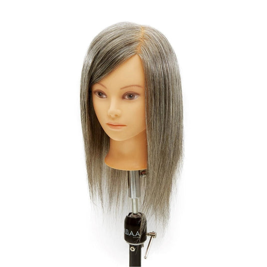 Cutting Wig – Grey 60% (Training Use / 100% Human Hair)