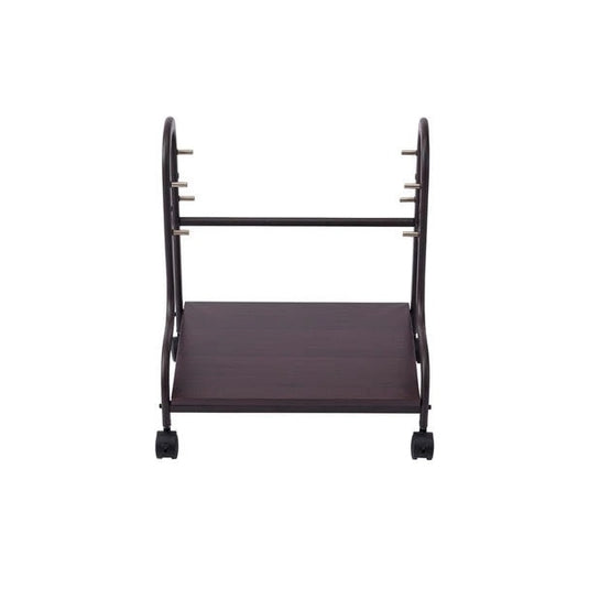 Pedi stand (foot care wagon) Dark brown