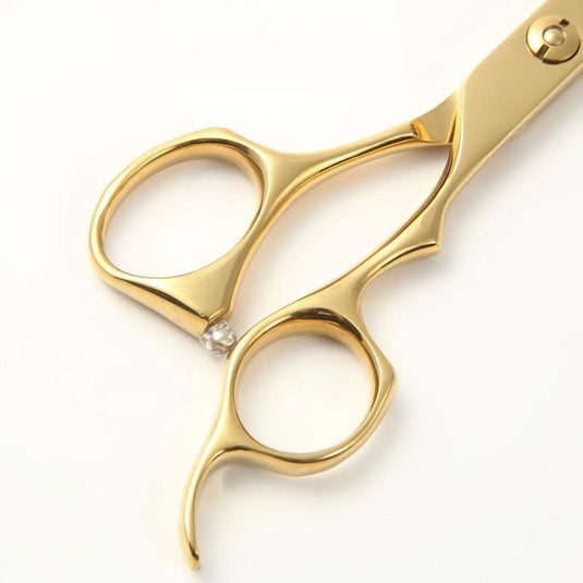 DEEDS GUZ630CT Gold Titanium Thinning Scissors, 30-tooth, 2-stage Blade (6.0 inches, approximately 25% thinning rate)