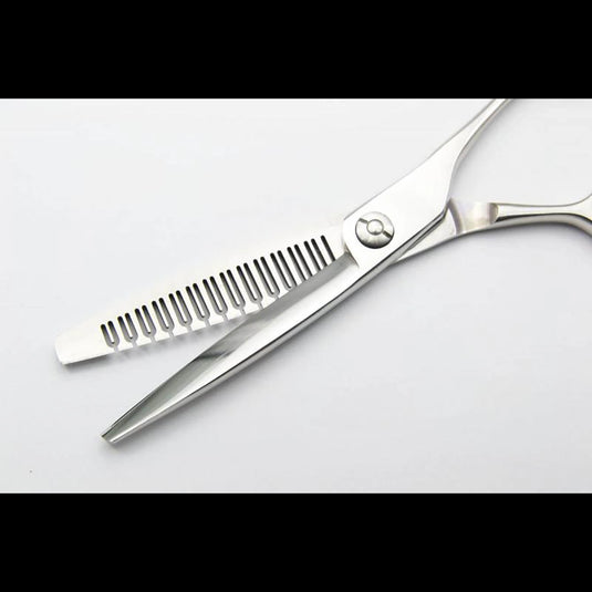 DEEDS GSZ614TN Thinning Scissors, 14-tooth, No Groove, Reverse Blade (6.0 inches, Thinning Rate: Approximately 60%)