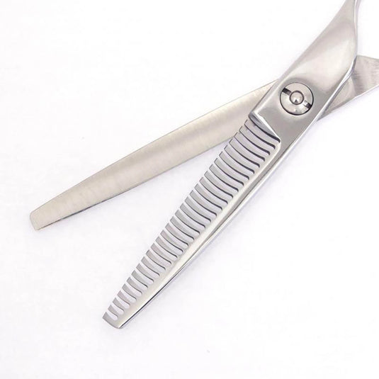 DEEDS GTZ630RA Thinning Scissors, 30-tooth, Flat Blade (6.0 inches, Thinning Rate: Approximately 20-30%)