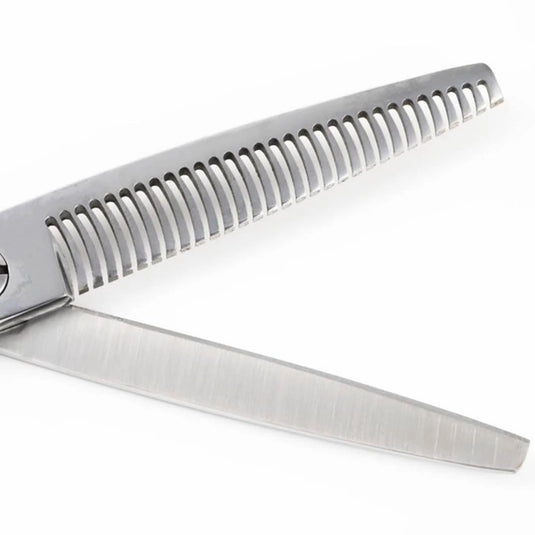 DEEDS XXA630RA Thinning Scissors, 30-tooth, Flat Blade (6.0 inches, Thinning Rate: Approximately 20-30%)