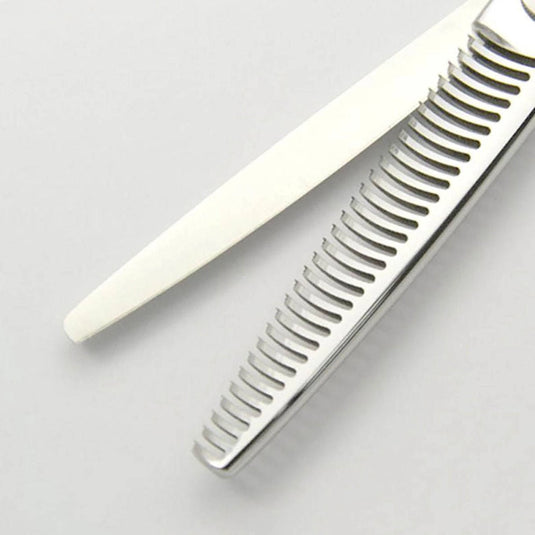 DEEDS GDZV630CT Cobalt Thinning Scissors, 30 Teeth, 2-Stage Blade (6.0 inches, Thinning Rate: Approximately 25%)