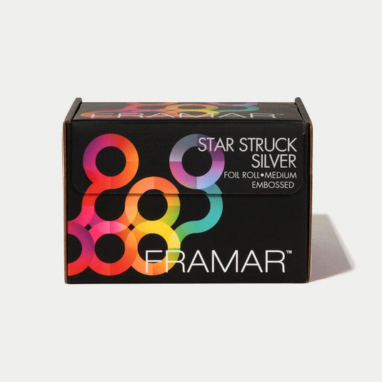 Emboss Roll Star Stack Silver (12 cm × 100 m)
