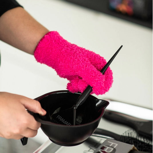 FRAMAR Bleach Blender Gloves – Microfiber Wipe & Blend Gloves