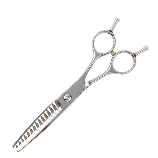 DEEDS GDZ615T Thinning Scissors, 15-tooth, Flat Blade (6.0 inches, approximately 50% thinning rate)