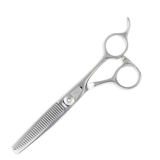 DEEDS XXB630I Thinning Scissors, 30-tooth, Flat Blade (6.0 inches, approximately 15% thinning rate)
