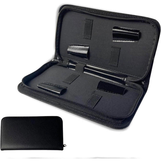 DEEDS HC04 Scissors Storage Case  Holds 4  Black