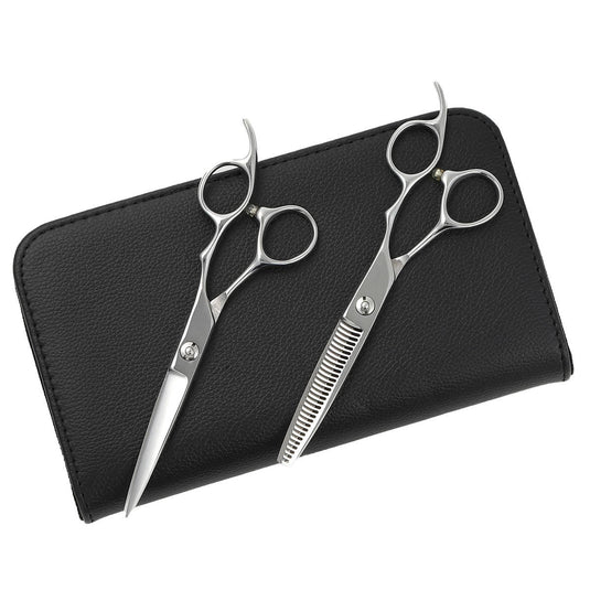 DEEDS GTZ Scissors and Thinning Set (5.5 inches, thinning rate approximately 25%)
