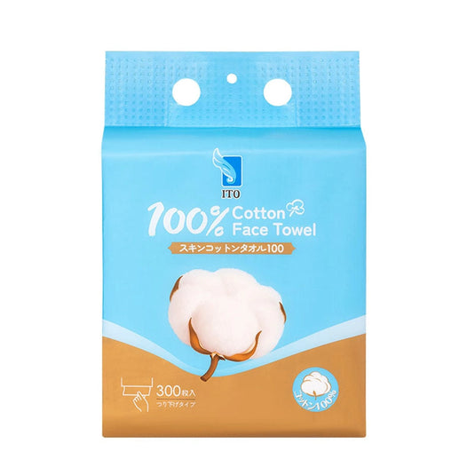 ITO Skin Cotton Towel 100 – Approx. 200 × 185 mm (300 Sheets)