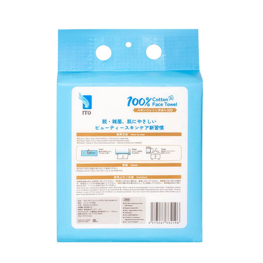 ITO Skin Cotton Towel 100 – Approx. 200 × 185 mm (300 Sheets)