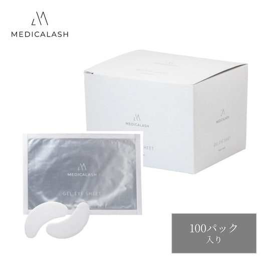 MEDICALASH Gel Eye Sheets for Eye Area - 100 Packs