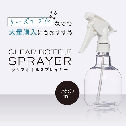 Clear Bottle Sprayer 350 mL