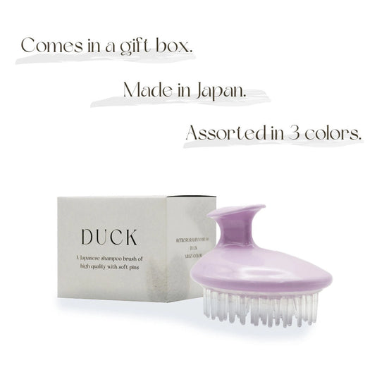 Refresh Shampoo Brush “Duck” – Milky Color (Color Not Specified)