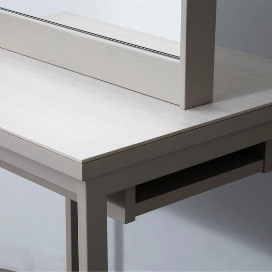 Ivory / Greige Frame