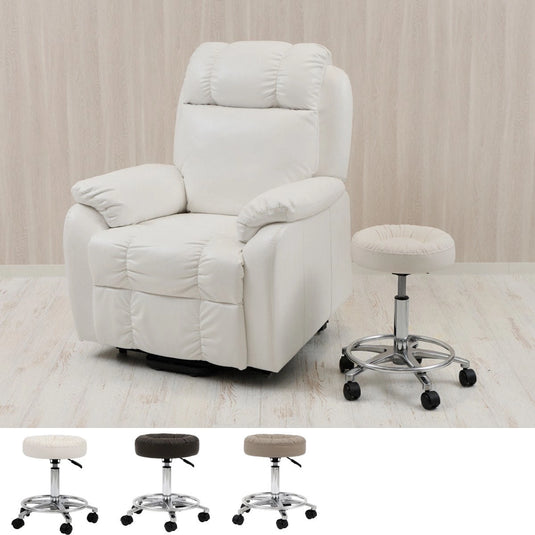 Chouchou Stool with Footrest Ring