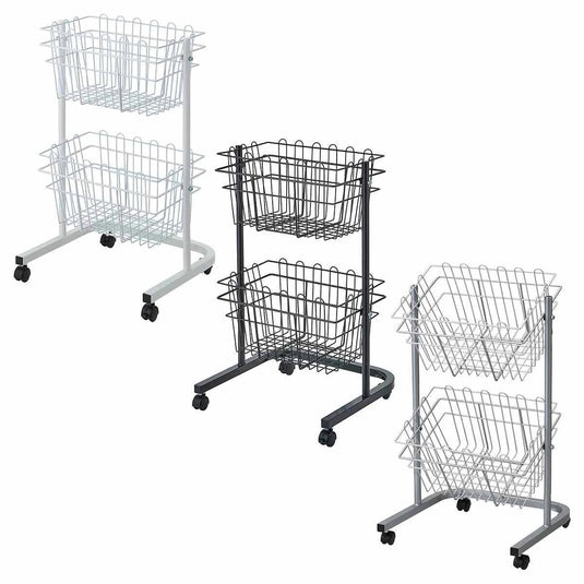 Rectangular Drop-In Basket 2-Tier
