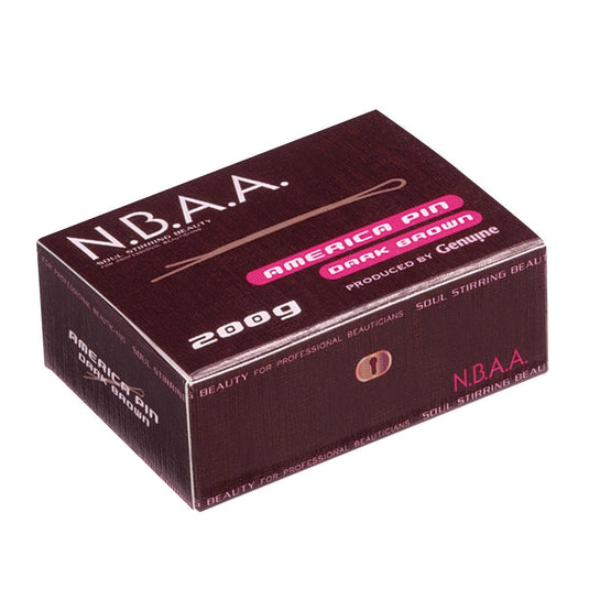 N.B.A.A. American Hair Pins Dark Brown 200 g (NB-P01)