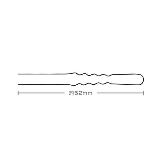 N.B.A.A. Hair Pins Dark Brown 75 g (NB-P08)