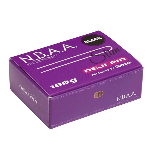 N.B.A.A. Slim Screw Pins Black 180 g (NB-P14)