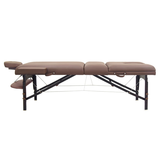 Deluxe Low Resilience Wooden Folding Reclining Bed 009SDX PLUS (2 color options)