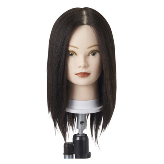 Mannequin Practice Head BG121 (Voluminous 100% Human Hair)