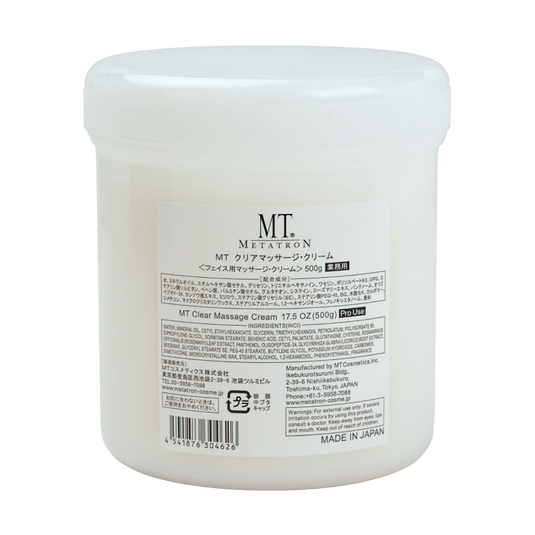 MT Clear Massage Cream 500g (Professional Size)