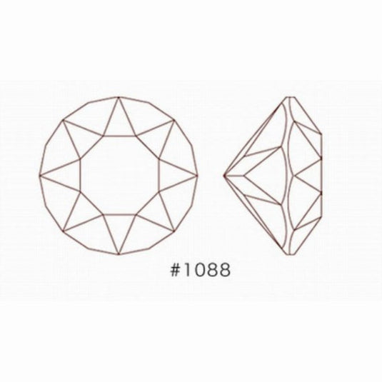 Swarovski V-Cut Rose SS19 (10pcs)